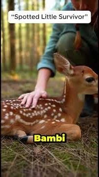 The Screams in the Bush Led Us Here… A Baby Deer Trapped in Barbed Wire #shorts