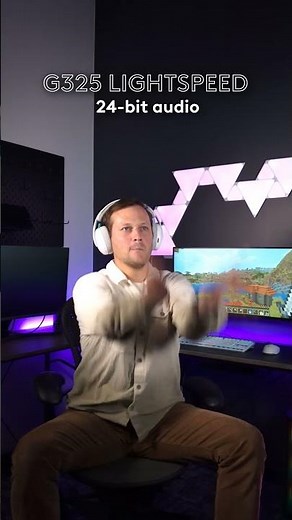 POV: You put on the new G325 LIGHTSPEED