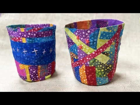 Fabric Vessels inspired by Rachael Singleton