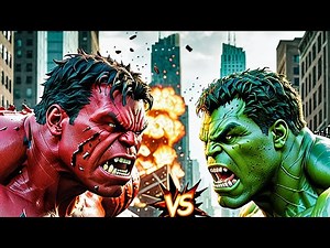 Red Hulk vs Green Hulk | Full Power Breakdown & Who Would Win?
