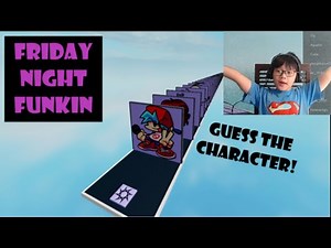 GUESSING FNF CHARACTERS IN ROBLOX!