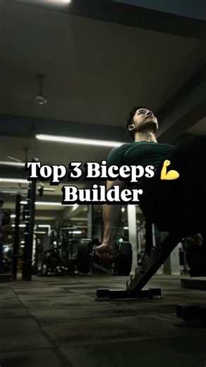 Top 3 biceps variations. Save this for your next arm workout #bicepworkout#armday#gymlife #gymshorts