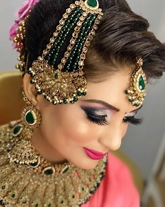 58K views · 769 reactions | The important aspect of bridal makeup is eye makeup . The Smokey eye shadow with a hint of golden glitters where all the drama is happening ✨✨ REAL bride ready for her big day ✨ #bridesofronisha #makeupbyronisha #makeuplooks #ronishamakeoversbride | Ronisha Makeovers | Facebook