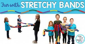 Fun Ways To Use Stretchy Bands in Music Class - Sing Play Create