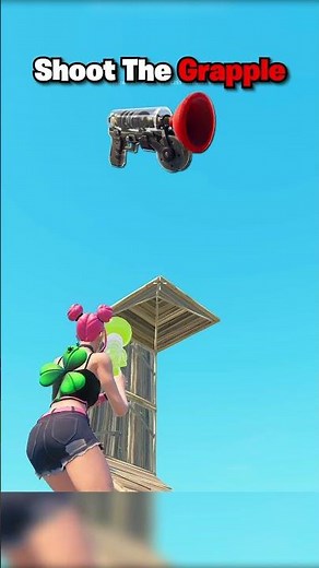 How to pull out your gun fast after grappling in fortnite #shorts #fortnite #tutorial