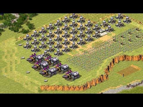 Red Alert 2 | Yuri's Revenge | 7 vs 1- Nightmare beta AI - Random - ukranie map