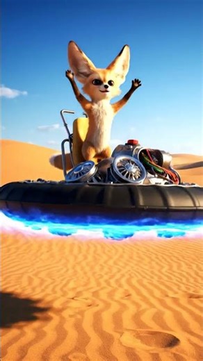 Fox Builds Hovercraft Hovers 2 Seconds Then Dies | Ease Loop