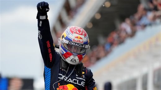 Verstappen claims 3rd straight Formula 1 in Montreal