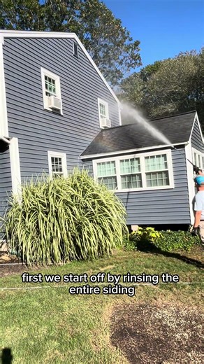 Can we soft wash vinyl siding in direct sunlight? #softwashing