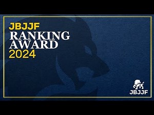 JBJJF Ranking Awards 2024