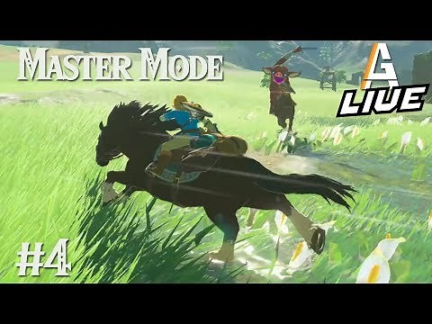 HORSING AROUND: Zelda BotW MASTER MODE #4 LIVE
