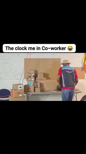 The clock me in co-worker | Robert Bud Ski Bowens