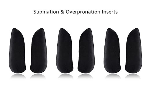 Dr. Foot Orthopedic Medial & Lateral Heel Wedge Gel Insoles