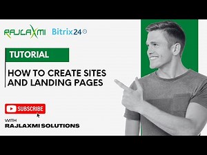How to Create a Site & Landing Page in Bitrix24 | Step-by-Step Tutorial #bitrix24tutorial #bitrix24