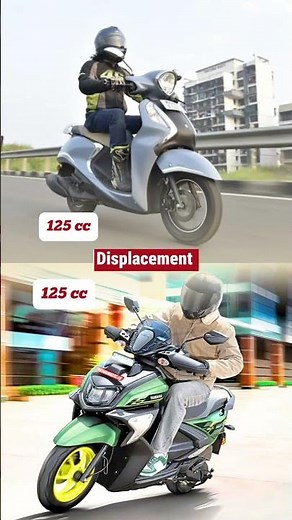 Yamaha Fascino 125 vs Yamaha Ray ZR 125 – Which 125cc Scooter Wins in 2025? 🏍️🔥 #bikeloversindia