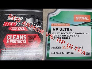 ECHO REDARMOR vs. STIHL HP ULTRA