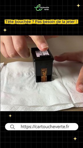 Ma cartouche n’imprime plus ? L’astuce simple (et sans produit) pour déboucher la tête d’impression!