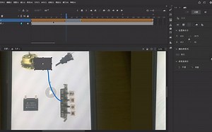 Animate如何制作元件连线动画