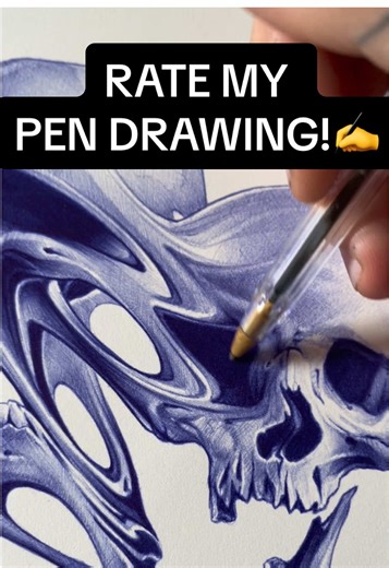 Rate my pen drawing!✍️ Would you get this tattooed? @Saatchi Art @BIC @Inked Magazine @Arches @BIC STATIONERY EU @Sullen Art Co. #fyp #art #drawing #tattoo #viral