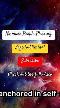 The Safest Subliminal on YouTube