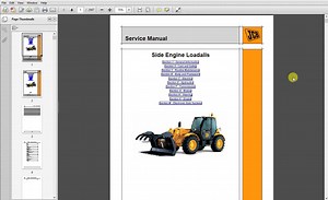 JCB Liftall Loadall 526-56, 531, 70_550-80 Service Manual - PDF DOWNLOAD
