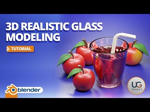 how to create Glass Model in Blender | Easy For beginner /tutorial