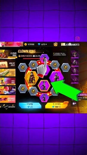 Golden Red Jokar Bundle Redeemption Code FreeFire Clown bundle Redeemption #short #viral #freefire