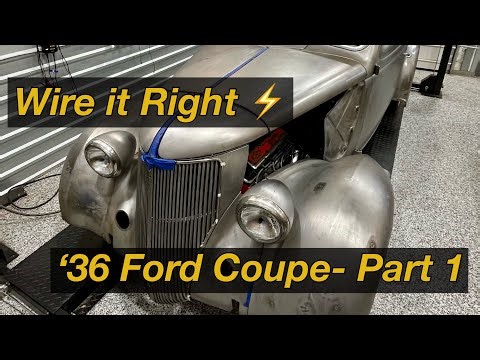 Wiring a 1936 Ford Coupe Hot Rod- Part 1: Analyze and Gameplan