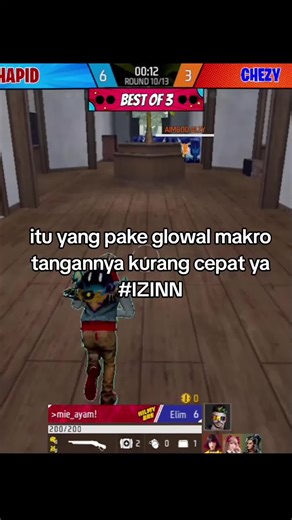 Cara Pasang Gloo Wall Makro di Free Fire