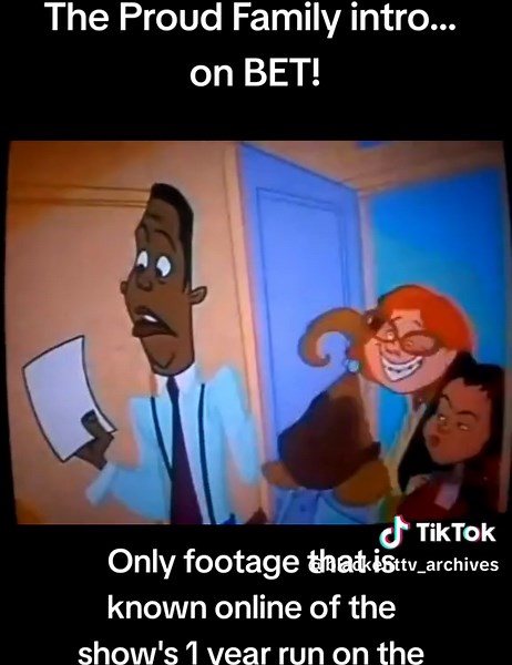 For some reason, a Disney Channel show aired on a Viacom network. The Proud Family debuted on BET on December 26, 2008 with an all day marathon (ending with the movie), and airing regularly/weekly until late 2009. (why not repost this video after originally uploading it after getting terminated) #theproudfamily #bet