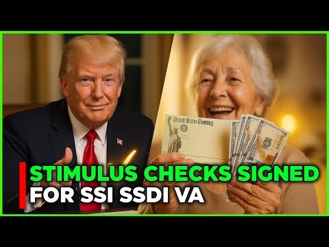 IT’S HAPPENING: Trump Signs $2,200 Direct Check For SSI SSDI VA Seniors | 4th Stimulus Checks