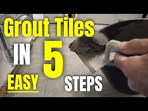 How to Grout Tiles: Correct Technique Makes it Easy