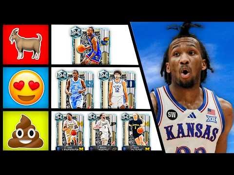 RANKING EVERY FREE COLLEGE PLAYER IN NBA 2K26 MyTEAM!! (TIER LIST)