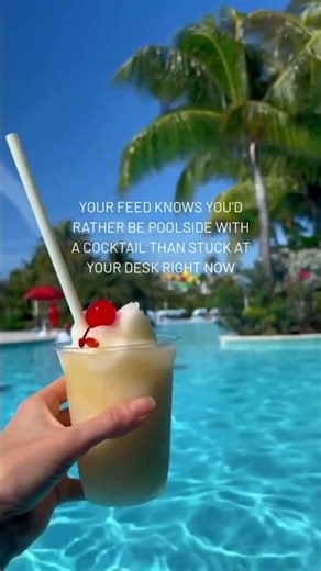 POV: You’d Rather Be Poolside Than at Your Desk