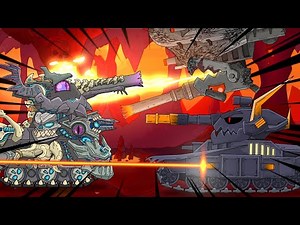 Morok vs Leviathan. Mimic's visit. Cartoons about tanks