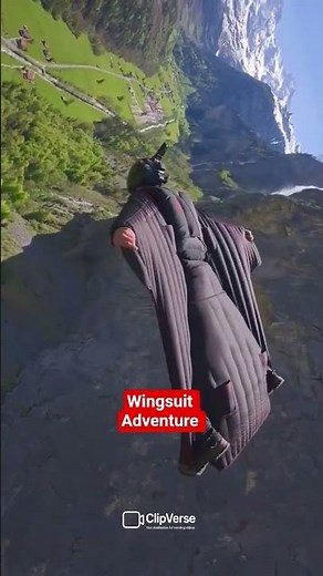 Wingsuit Adventure From The Sky 🌌 | Insane Human Flight