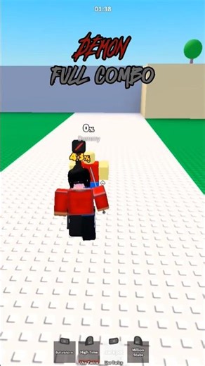 DEMON full combo (Roblox project smash)