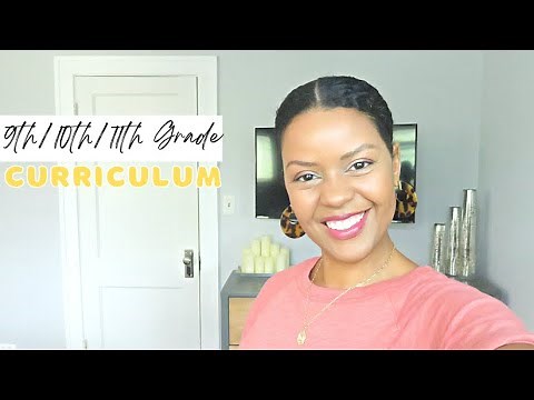 9th/10th/11th Grade Curriculum Selections/ Homeschooling High School