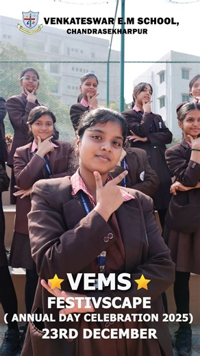 Venkateswar English Medium School on Instagram: ""VEMS Festivscape", the highly anticipated Annual Day -2025, is set to take place at the VEMS ,Chandrasekharpur Branch. Admission open for into Nur-XI (𝐒𝐜𝐢𝐞𝐧𝐜𝐞 ,𝐂𝐨𝐦𝐦𝐞𝐫𝐜𝐞 & 𝐇𝐮𝐦𝐚𝐧𝐢𝐭𝐢𝐞𝐬) 2026-27 ( Limited Seats ) Registration available in both Online & Offline mode. 𝐂𝐥𝐢𝐜𝐤 𝐡𝐞𝐫𝐞 𝐟𝐨𝐫 𝐚𝐩𝐩𝐥𝐲 𝐨𝐧𝐥𝐢𝐧𝐞- https://forms.eduqfix.com/vemsof/add 𝐀𝐧𝐲 𝐪𝐮𝐞𝐫𝐲 𝐩𝐥𝐞𝐚𝐬𝐞 𝐜𝐚𝐥𝐥 𝐮𝐬 𝐨𝐧- 𝟕𝟑𝟖𝟏𝟐𝟔𝟕𝟕𝟕𝟕, 