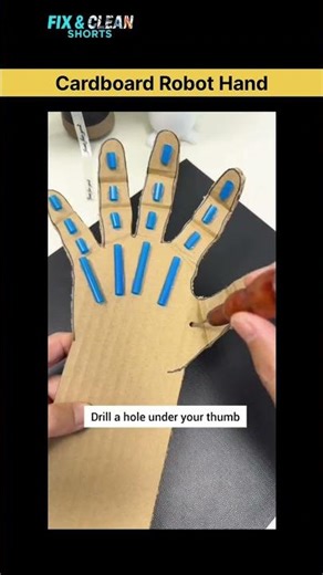 Mechanical Cardboard Hand Test 🖐️