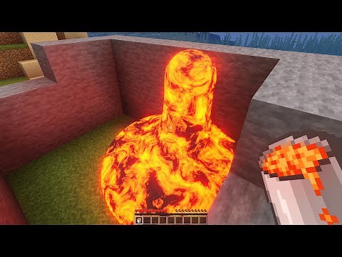 too realistic lava in minecraft