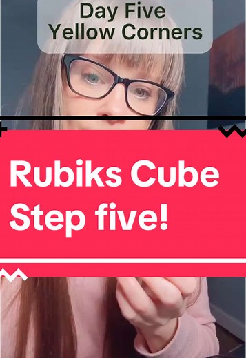 Step 5: Solving the Yellow Corners of the Rubik's Cube