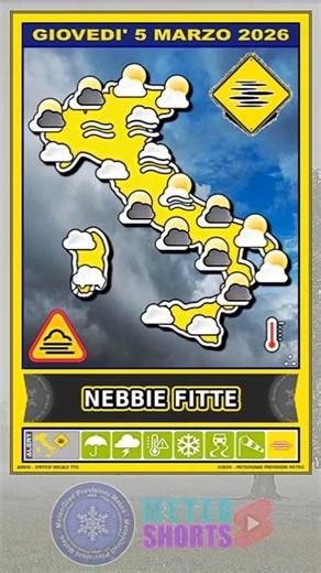 Fog and abnormal heat up to 20°C