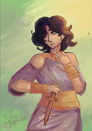 Percy Jackson OC Speedpaint Art