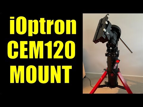 iOptron CEM120 Pickup and Install (feat. Yuko)