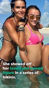 6.8K views · 53 reactions | Dubbing herself "She-Hulk" — a role she's been very vocal about wanting to play — Angie Harmon showed off her toned and tanned figure in a series of bikinis featuring dark, solid bottoms and printed tops. https://bit.ly/2Be3quS | Yahoo Canada | Facebook