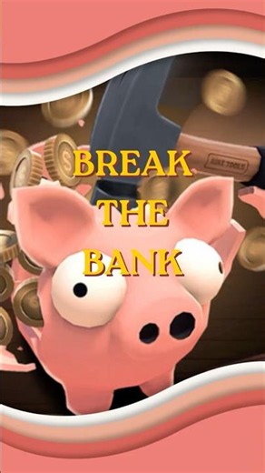 SMASH Piggy Bank Get RICH #billsmustbepaid