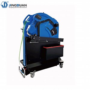[Hot Item] Pallet Strapping Machine with Automatic Pet PP Strapping System for Pallet Feeding Straps