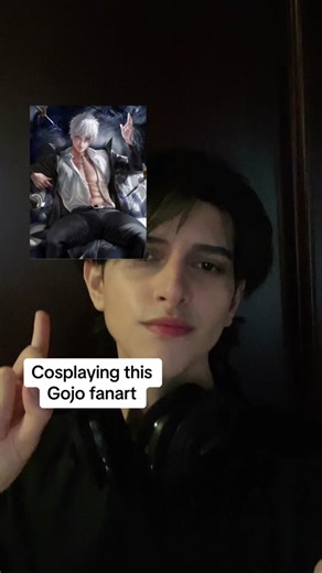 Sakimichan Art: Gojo Satoru Cosplay Fanart