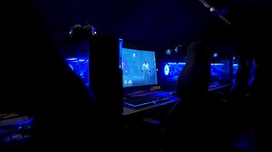 ⛰️ Who would you take to this gaming dungeon? ️ This is probably the coolest LAN party setup and it's all thanks to Prima eSport 麗 麗 麗 | SharkGaming | Facebook